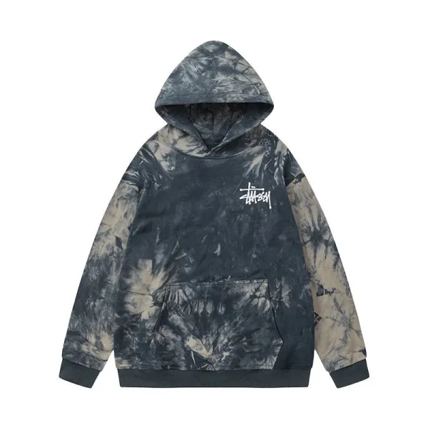 Stüssy Tie-Dye Hoodie Orange - 7