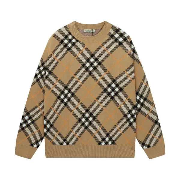Loewe Anagram Intarsia Knit Sweater Beige - 10