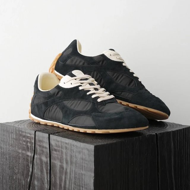 Bottega Veneta Sneakers Orbit Flash low-top lace-up — Black BV Thin-soled German training shoes