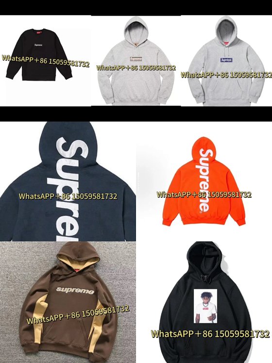 Sup hooded sweatshirt WhatsApp+86 15059581732