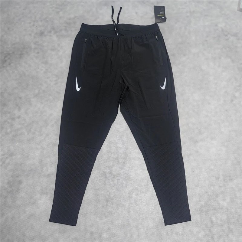 Black pants with double hooks