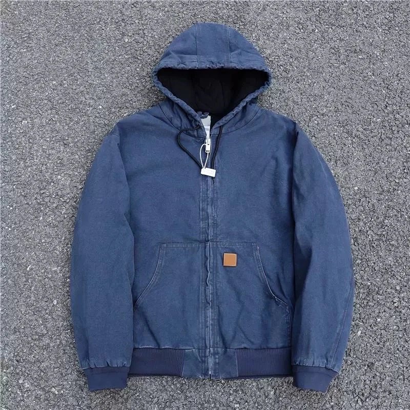 Carhartt Washed Heavy Canvas Hooded Jacket photo 6