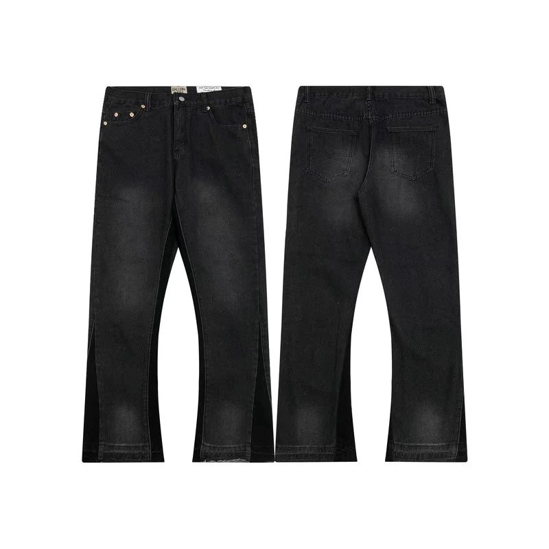 Gallery Dept Black Flared Denim Jeans