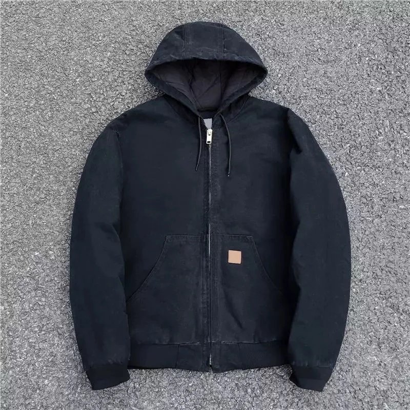 Carhartt Washed Heavy Canvas Hooded Jacket photo 7