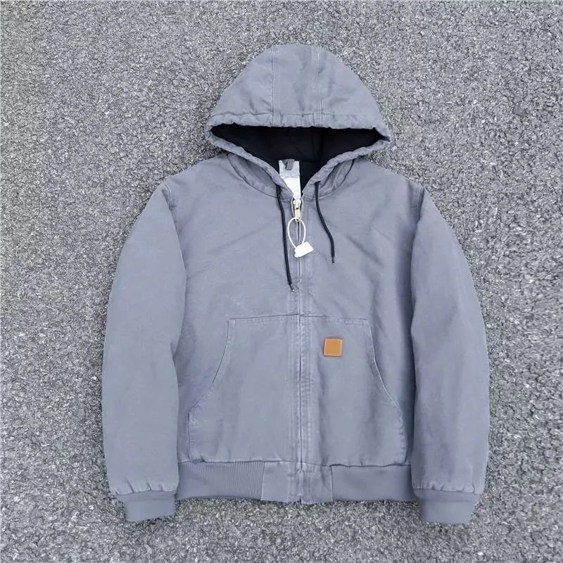 Carhartt Washed Heavy Canvas Hooded Jacket photo 4