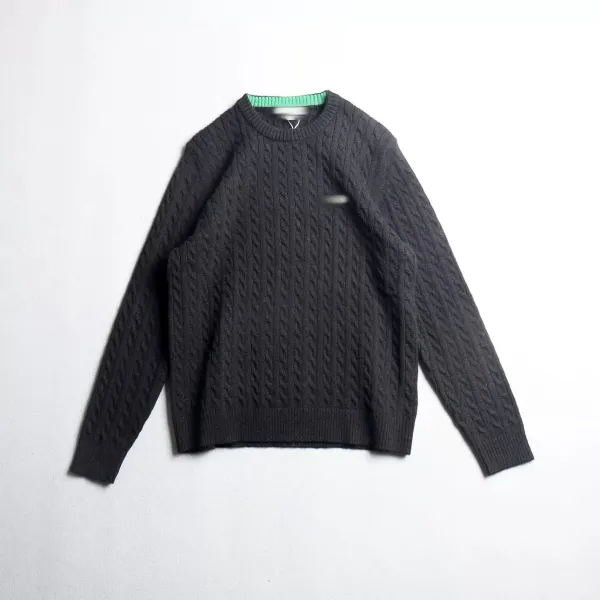 Lacoste Cable Knit Sweater Navy - 5