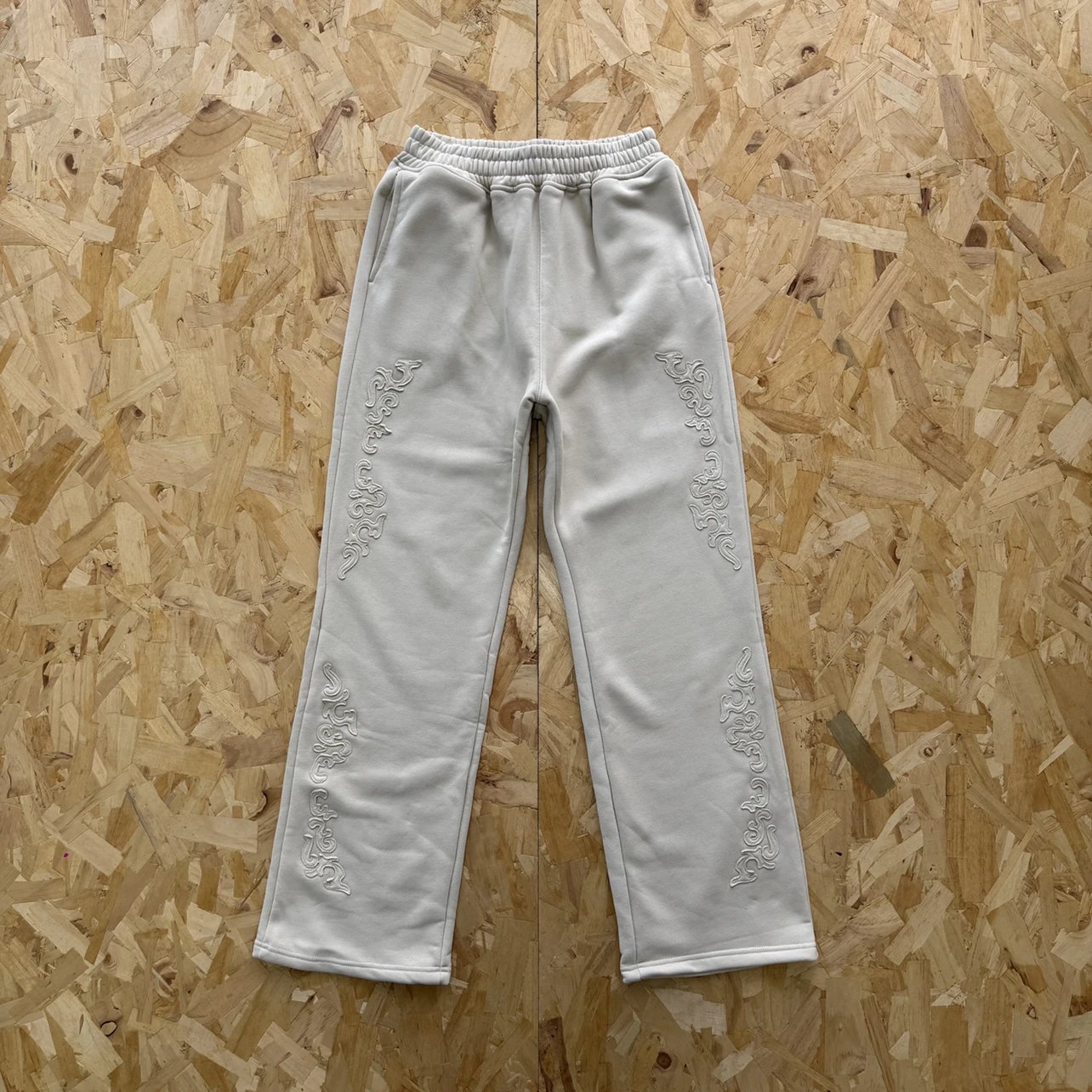 Western Style Off-White Sweatpants DS-13