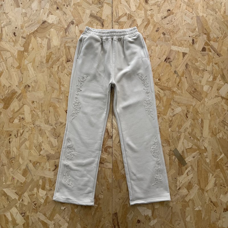 Derschutze western Jogger beige 西部风格 米白色卫裤 DS-13