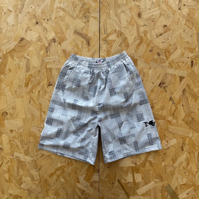 cny  Mertra Patchwork Plaid Short 格子纹印花短裤  M-25