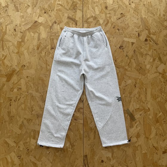 Gray Embroidered Pants M-29
