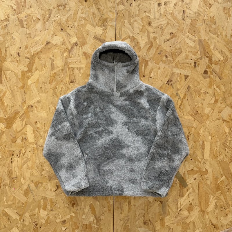 cny Mertra Yeti Fleece Hoodie 半开拉链羊羔毛卫衣 灰色 M-13