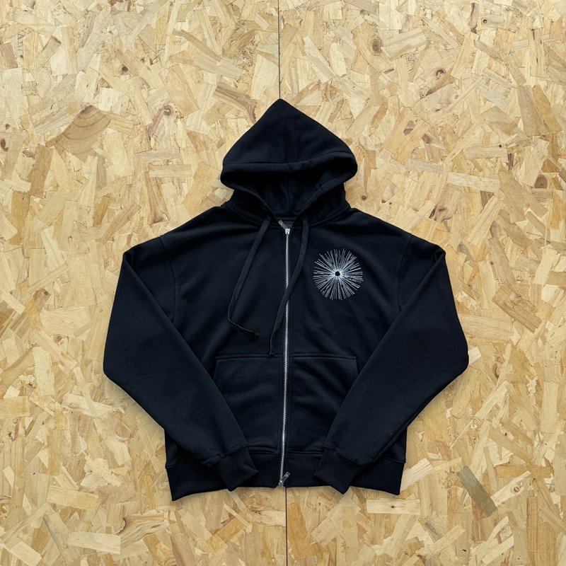 cny Derschutze awakening v2 Zip Up black 觉醒黑色拉链衫 DS-14