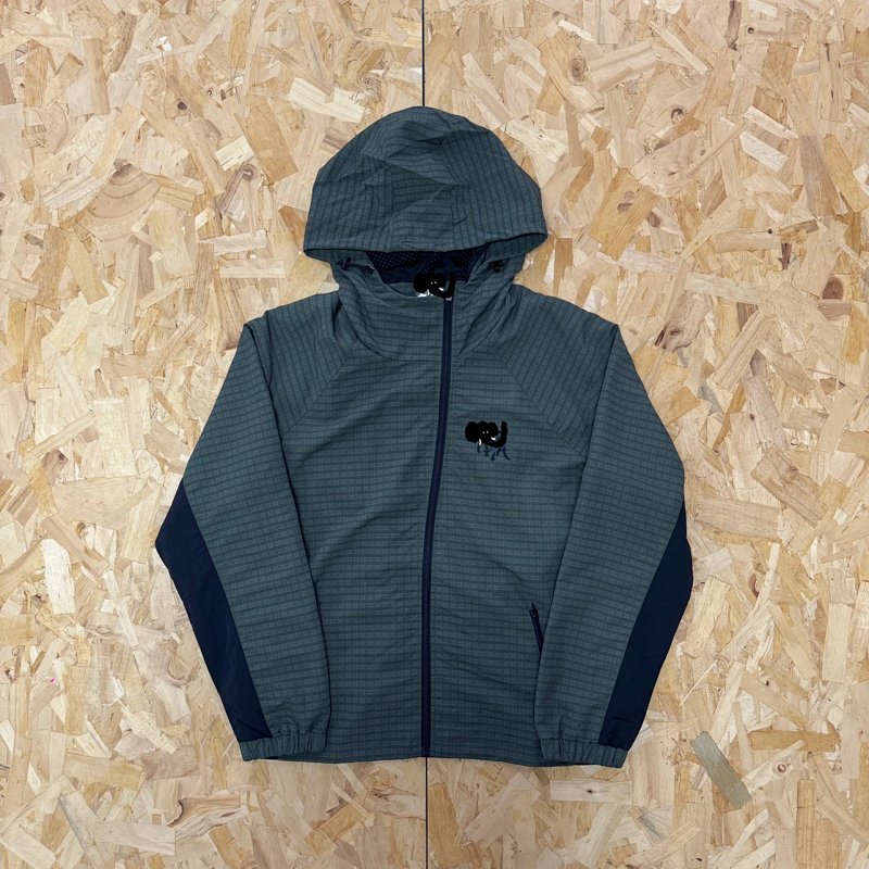 cny Mertra Asymmetrical Plaid-Green 绿色网格斜门襟 外套 M-17