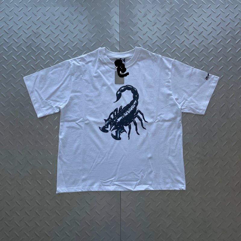cny MERTRA SCORPION TEE-WHITE 蝎子印花短袖 白色 M-38