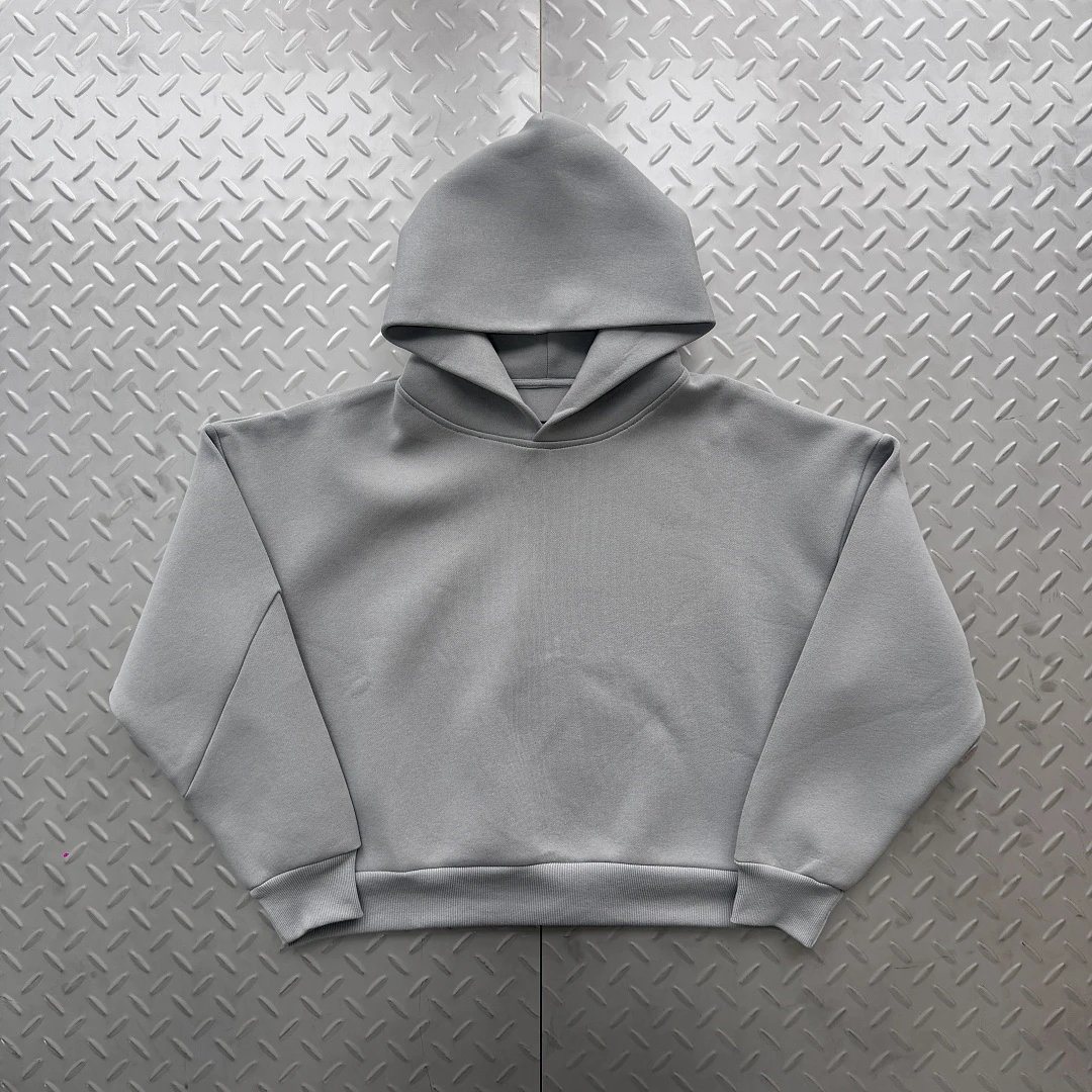Light gray air cotton hoodie SA-6
