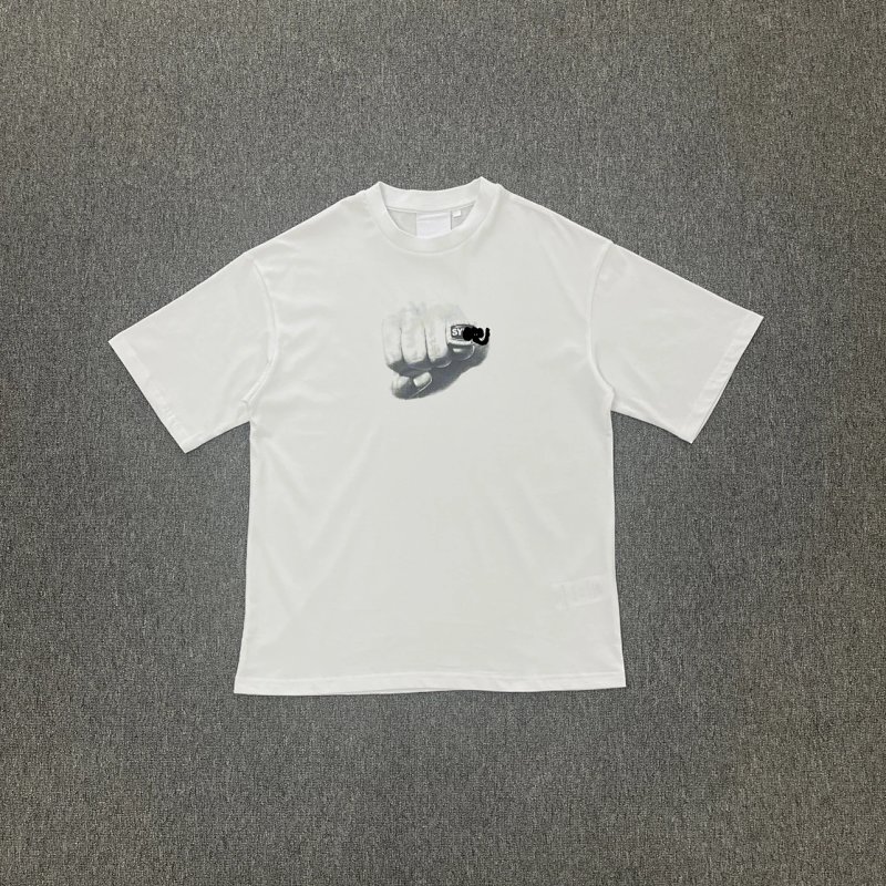 cny SYNA CHAMPIONSHIP RING PRINTED TEE - WHITE 总冠军戒指 白色短袖 SY-176