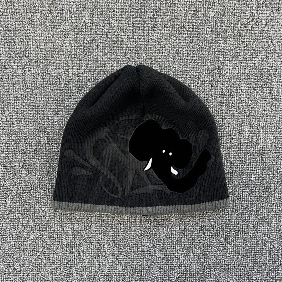 High frequency embossed black gray edge cold hat SY-178