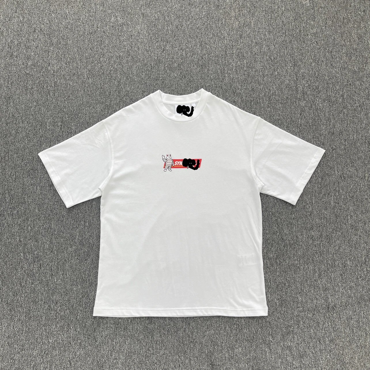 Michelin front printed short sleeved white SY-225