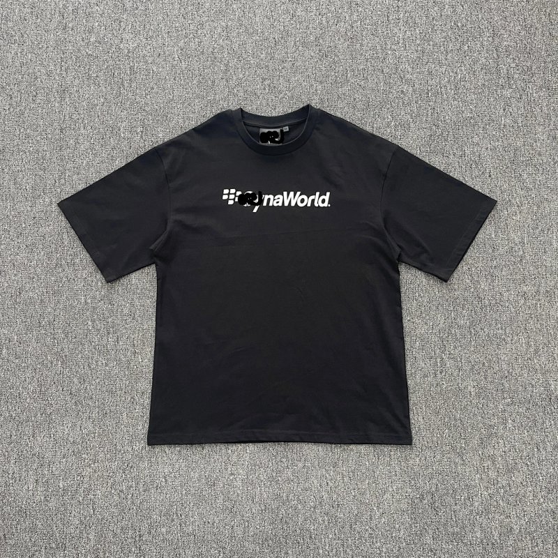 cny SYNA CRACKBERRY PRINTED TEE - BLACK/WHITE 黑莓英文字母印花 黑色短袖  SY-171