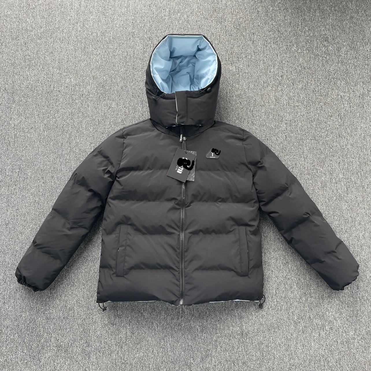 Black and Blue Reversible Jacket T-12
