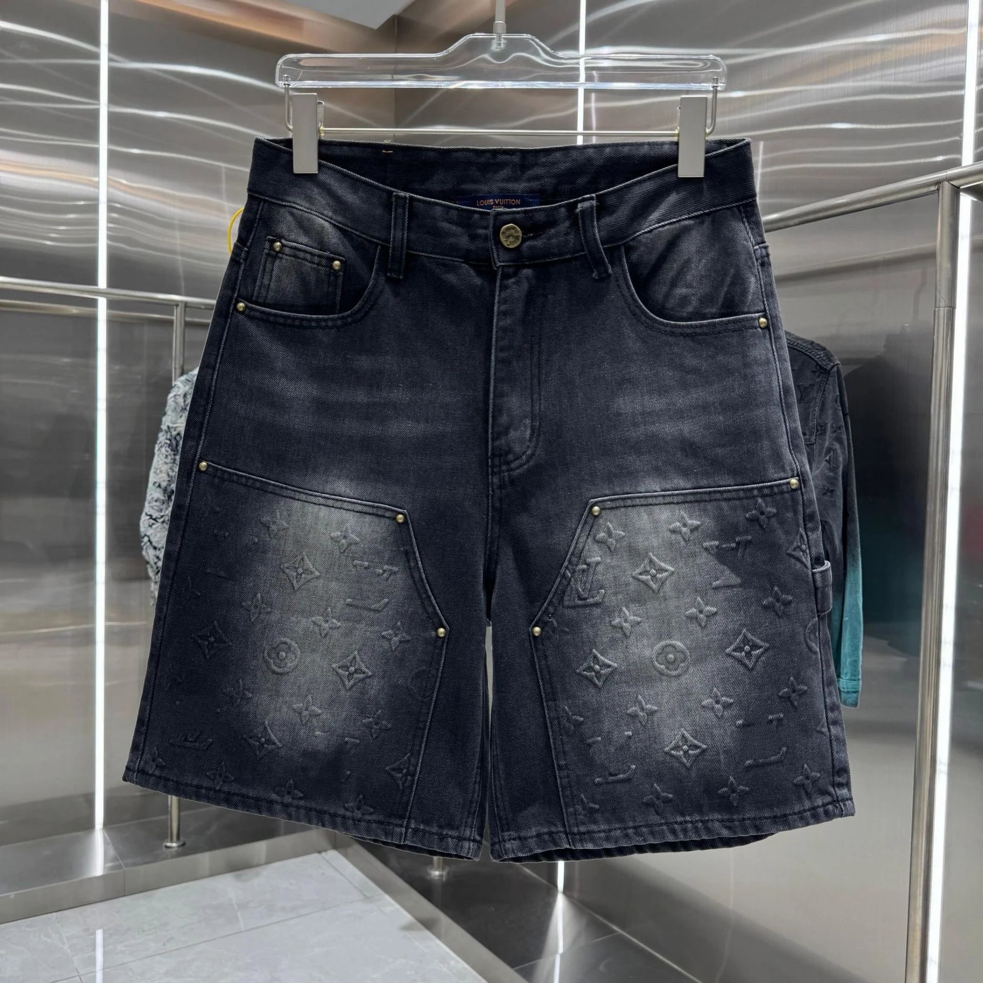Denim Shorts Black