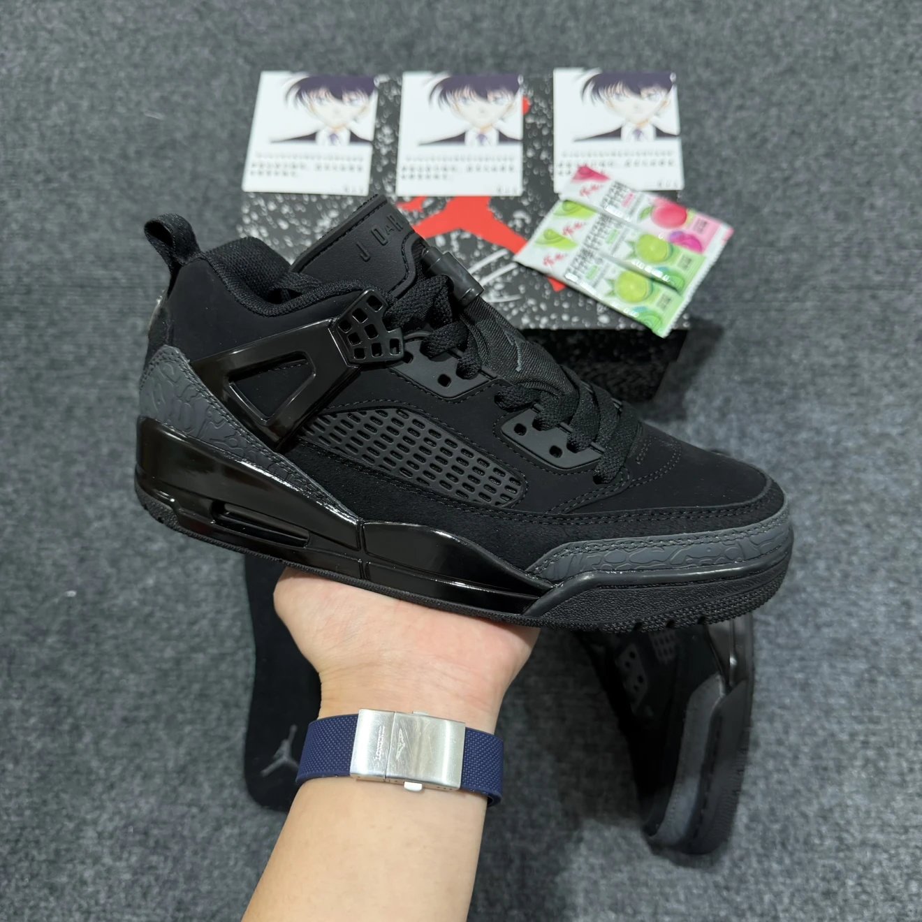 【鞋小豆】斯派克工厂一手出货/价格绝对优势/同价位品质最顶/清洁度高/原版开模/性价比拉满AJ345 Jordan Spizike Low"Team Red White"斯派克李混合系列低帮