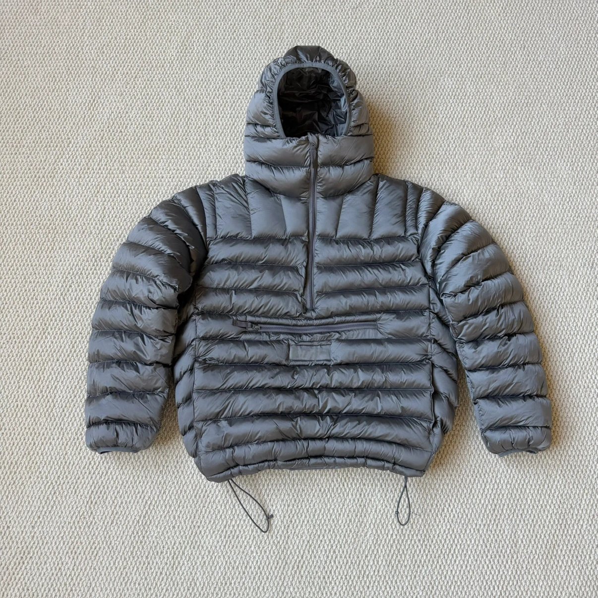Half zip cotton jacket