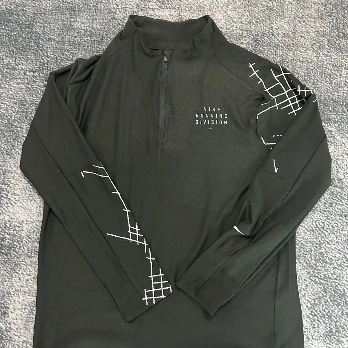 3 Half-Zip Black