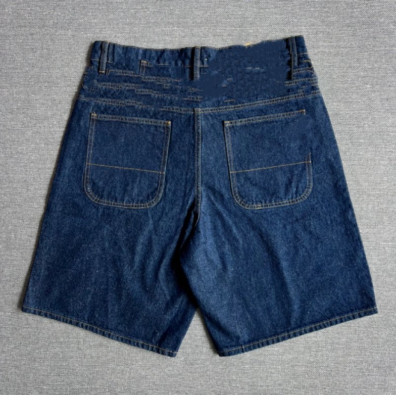 up short Logo Jorts - Indigo