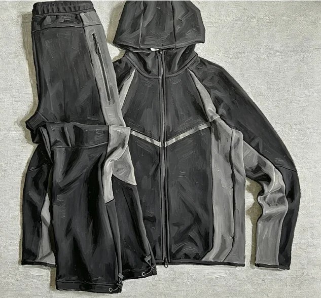 Tri color sports suit
