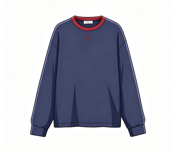 【 618 Event New Products in Stock 】 Independent M SS26 Prelude Logo Embroidered Light and Thin Knitted Cotton Long Sleeve
