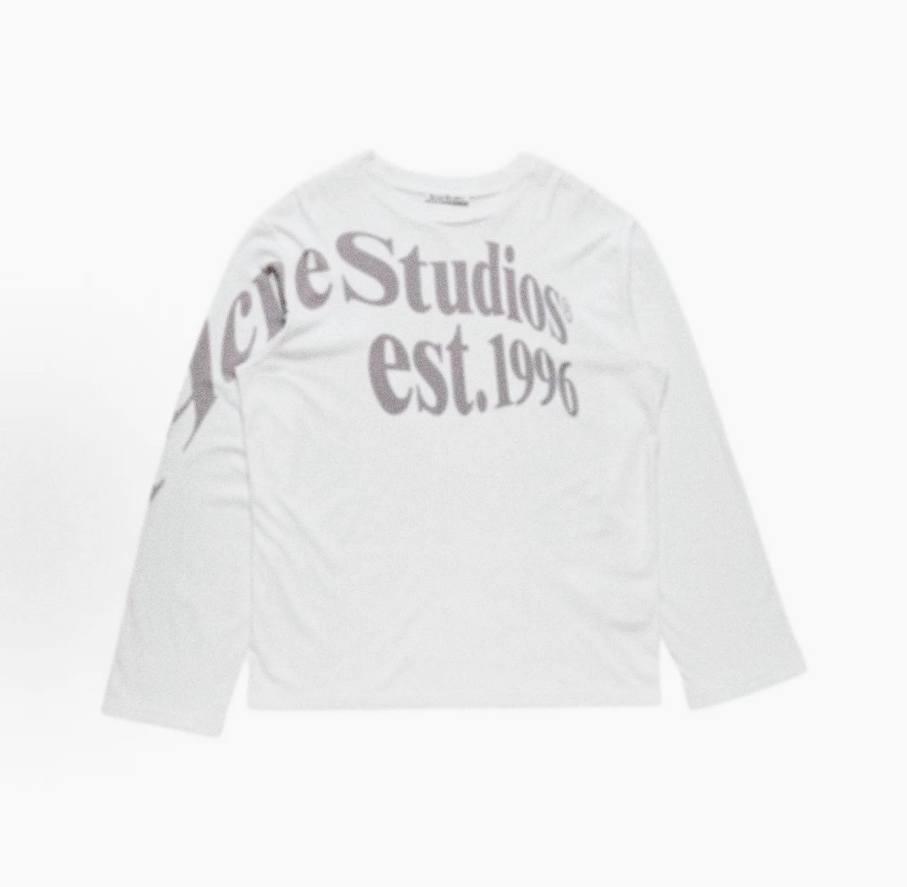 【 In stock shipment 】 AC style high-end cotton and linen material digital printed long sleeved T unisex Martin style, non V8 dot