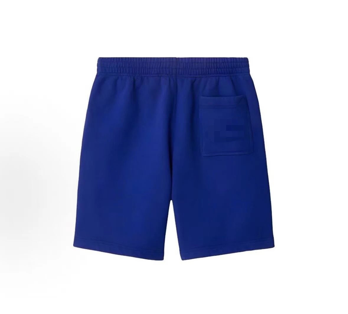 Blue Knit Shorts