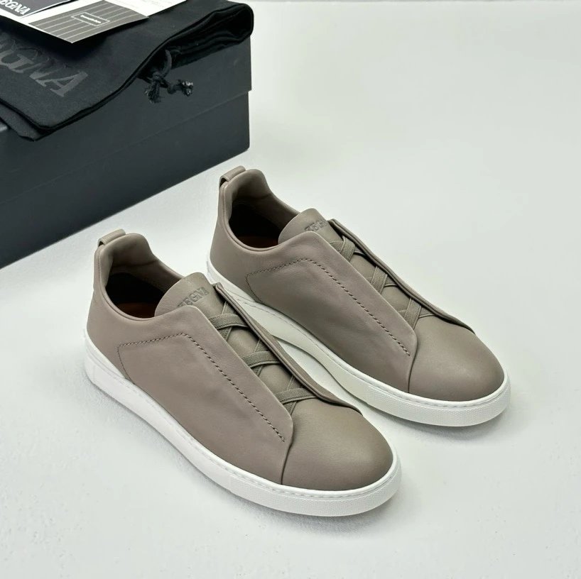 Zegna Triple Stitch Shoes — pale colorway — USFans Spreadsheet photo