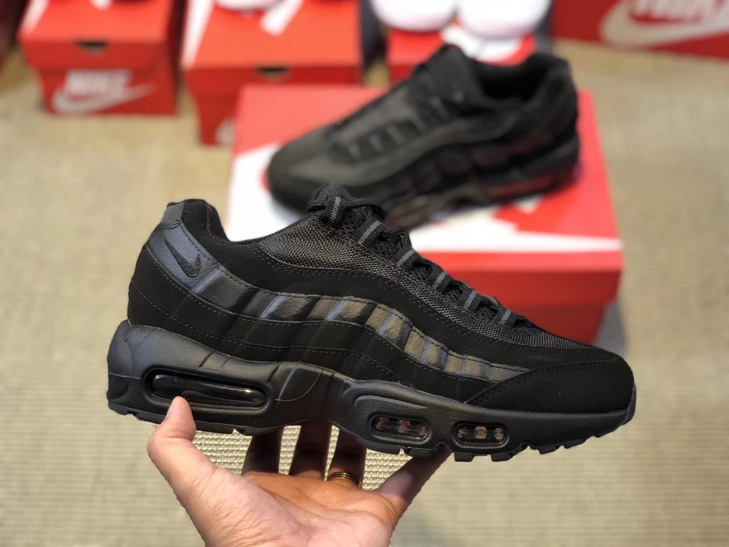 Nike Air Max 95 Black Sneakers - 62