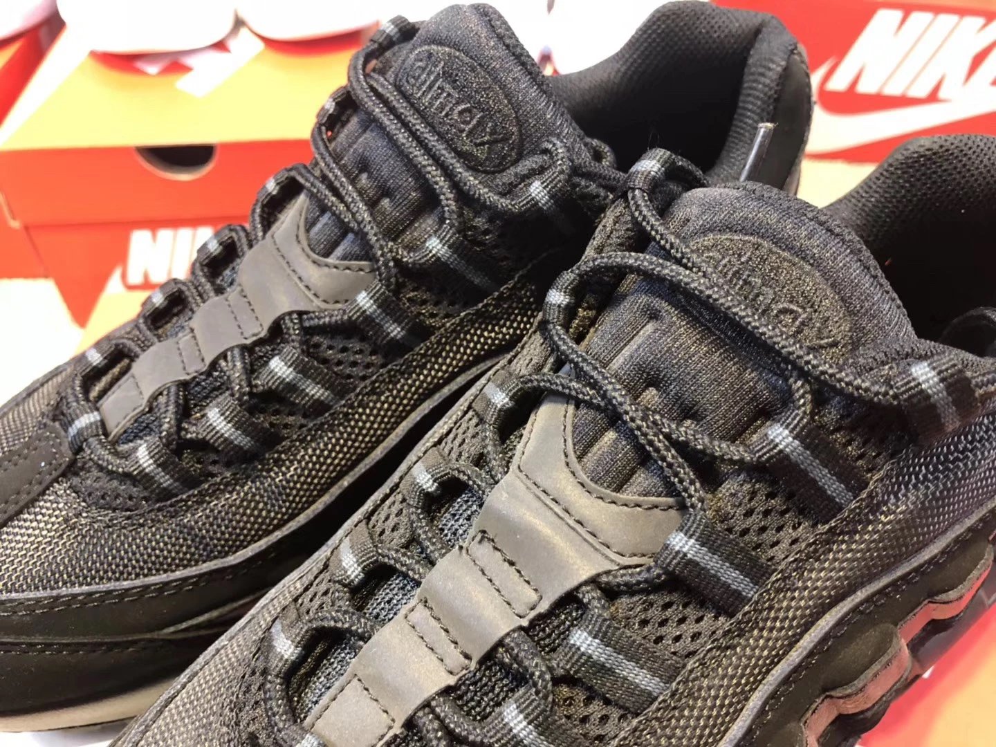 Nike Air Max 95 Black Sneakers - 68