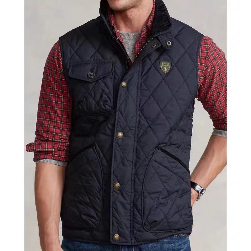 Classic Grid Quilted Vest