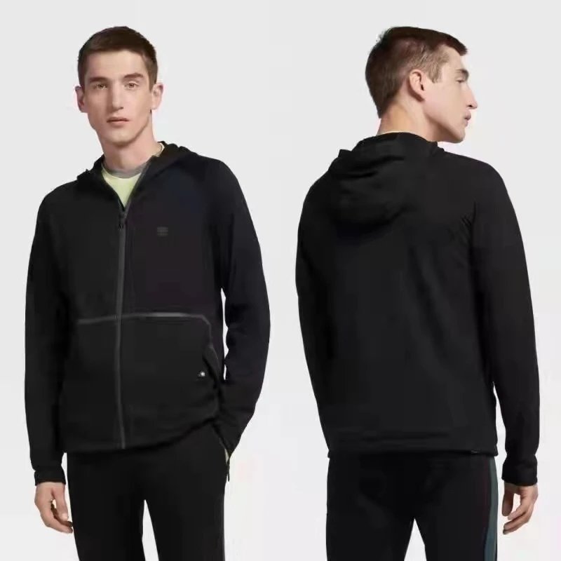 Hooded Zip Sweatshirt Jacket