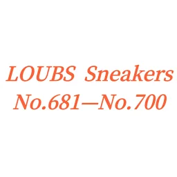 thumbnail for Sneakers（No.681-No.700）下单定做7-10天，不退换. made-to-order, no exchange and return