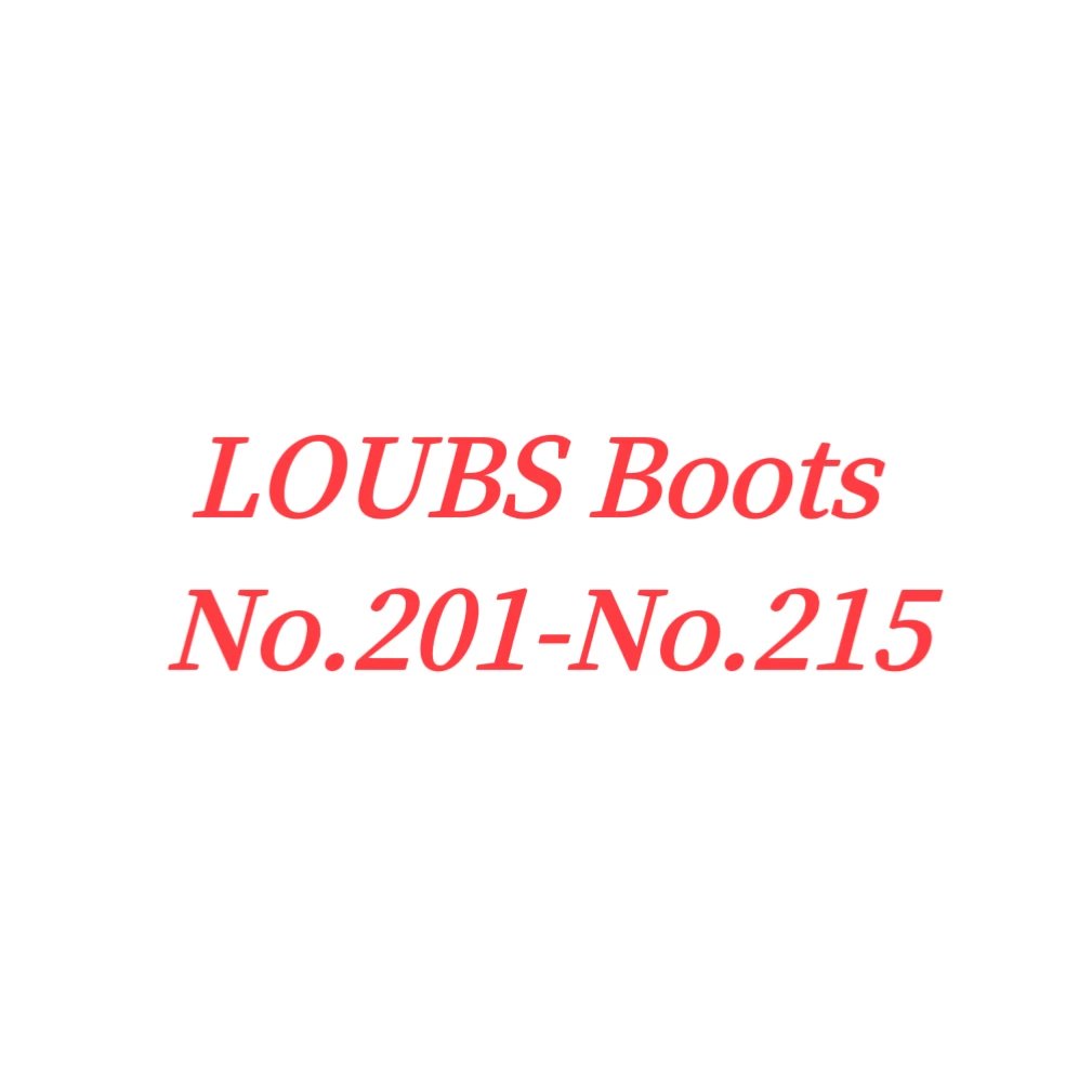 Boots 201-No.215. Customized orders take 7-10 days and are non refundable  made-to-order, no exchange and return