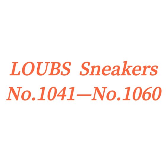 Made-to-Order Sneakers (No.1041-No.1060) 7–10 Days for Production. No Returns or Exchanges.