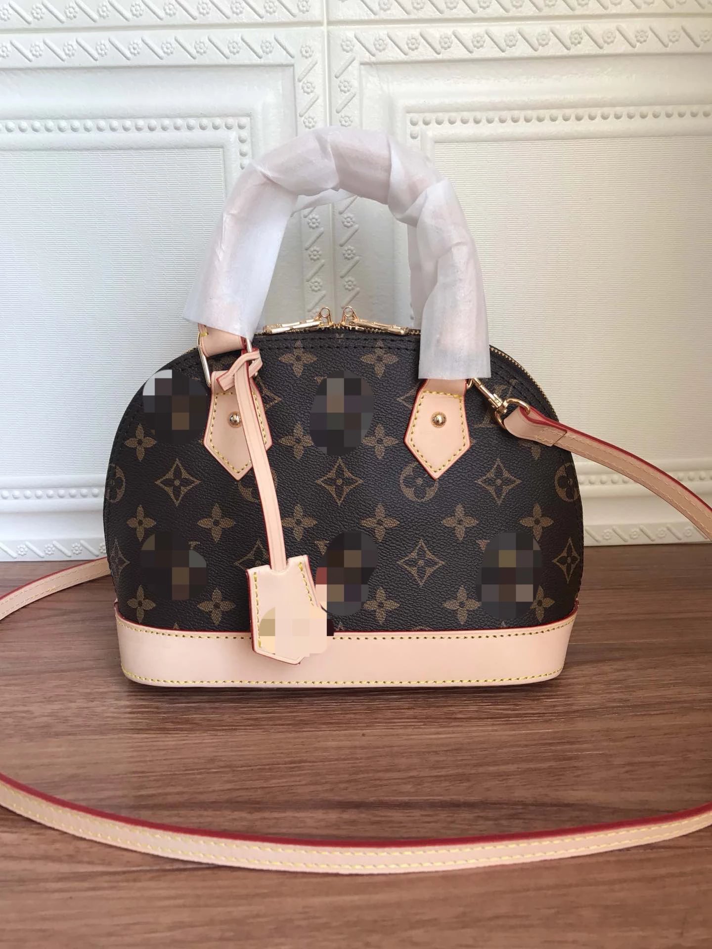 New Women's Classic 25-inch Small Shell Bag Genuine Leather Handbag Shoulder Crossbody Bag