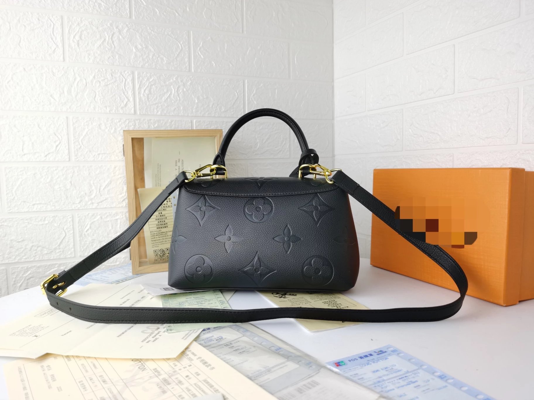 Louis Vuitton Madeleine BB Monogram Empreinte Leather Handbag