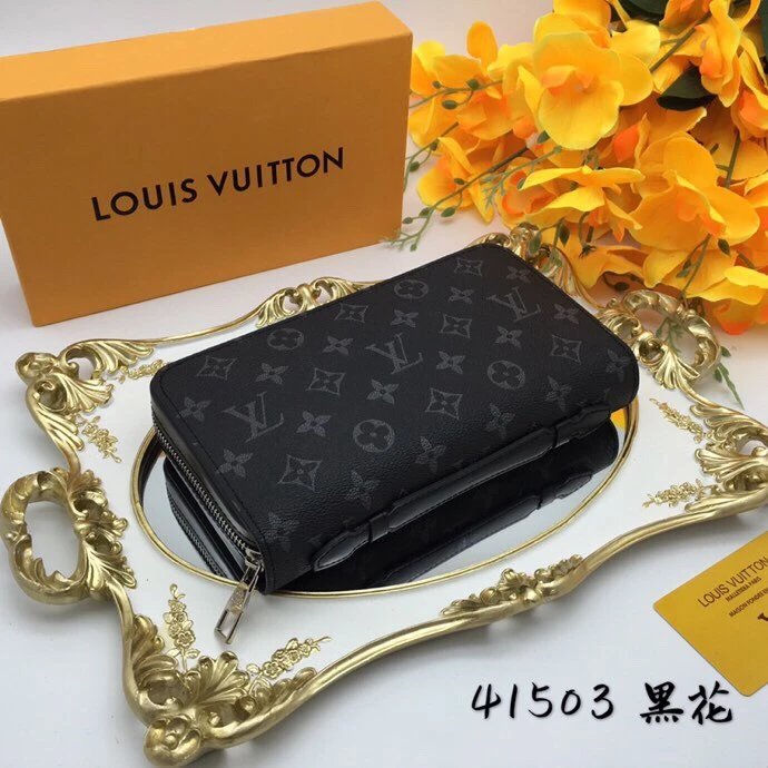 Louis Vuitton Monogram Black F