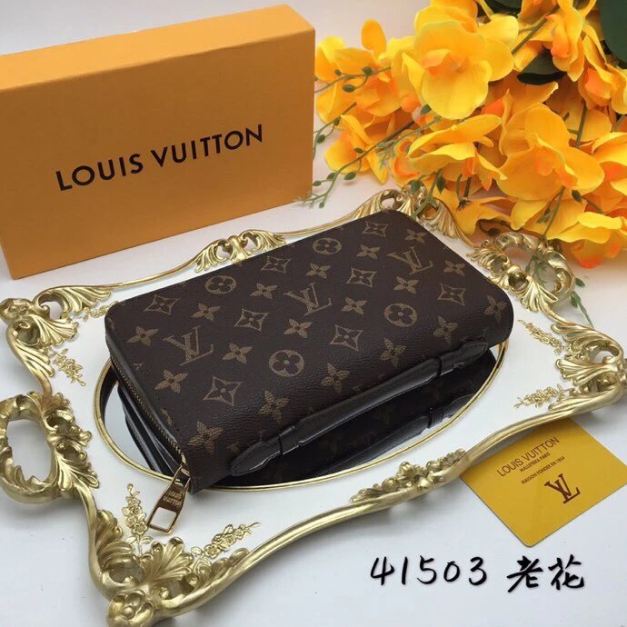 Louis Vuitton Damier Ebene Zippy Wallet