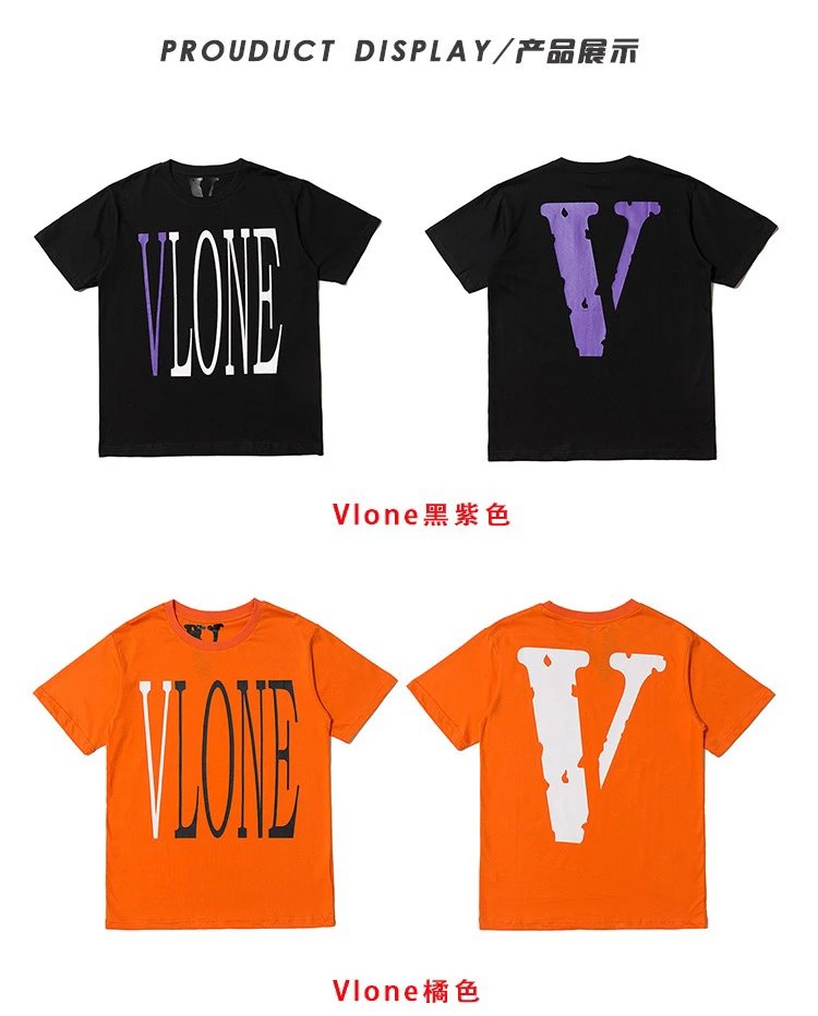 Vlone V Logo Graphic T-Shirt White - 20