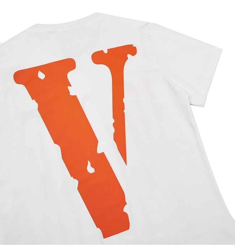 Vlone V Logo Graphic T-Shirt White - 14