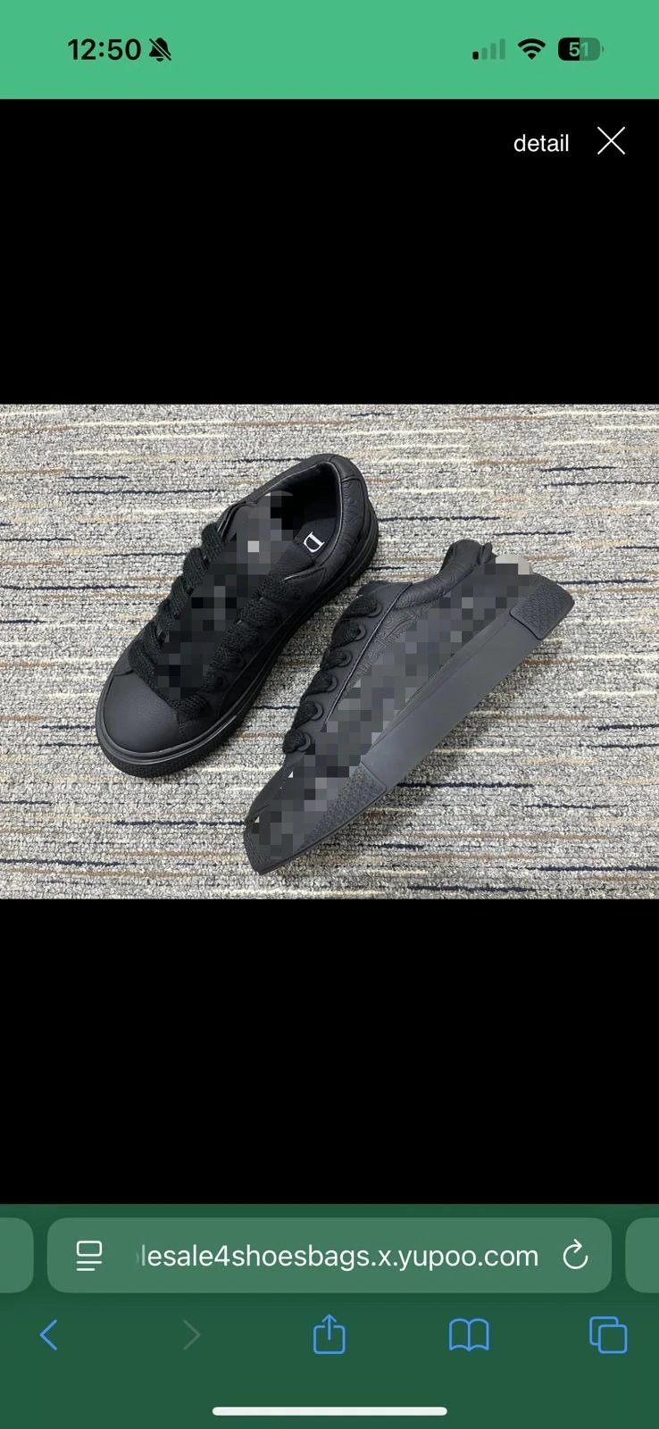 Black shoes 42