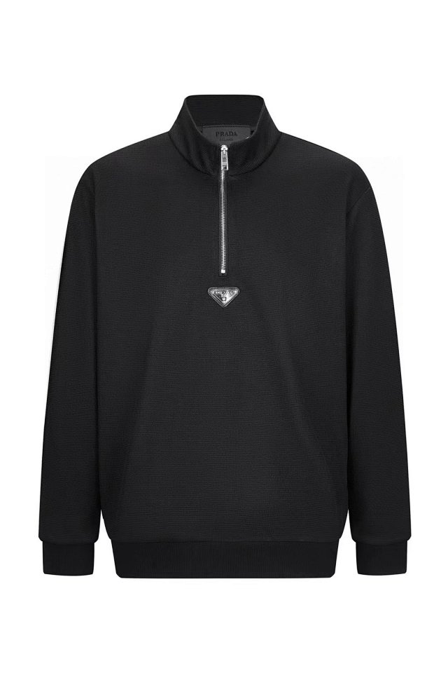 Prada Half Zip Sweater