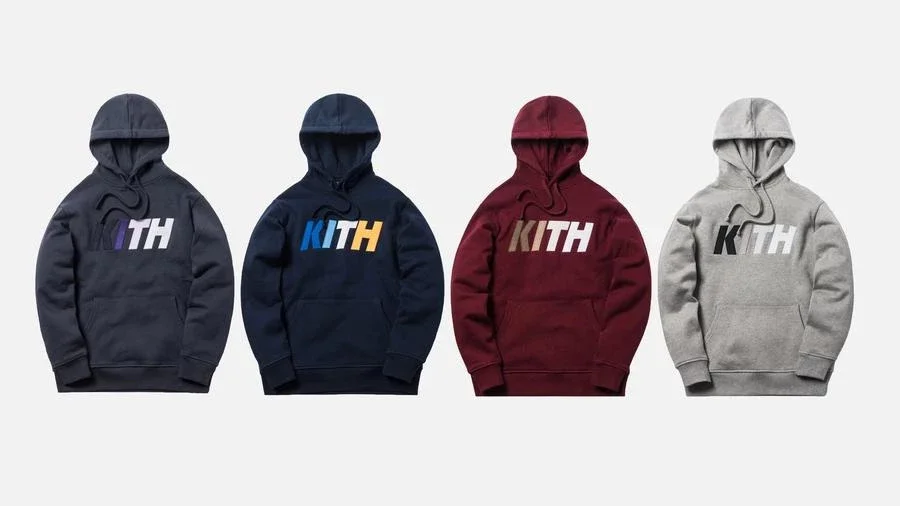 KITH NYC WILLIAMS HOODIE 凯斯威廉姆斯系列重工连帽刺绣情侣款卫衣